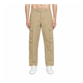 Thom Browne Style Men's Casual Cargo Pants - 100% Cotton with Adjustable Backstrap with Signature...