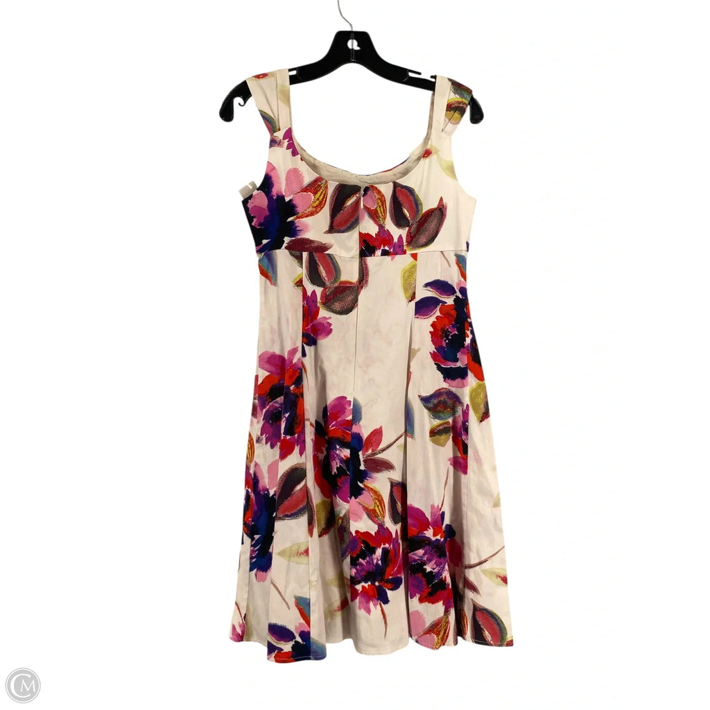 Dress Casual Short By London Times In Floral Print, Size: 10p