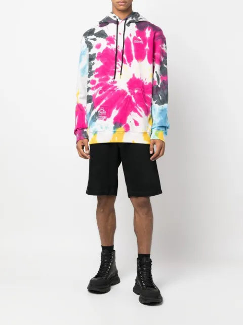 Mauna Kea tie-dye print hoodie