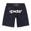 Indigo Indigo V3 LOGO DENIM SHORTS