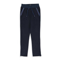 Navy Wool Track Pant