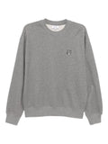 Maison Kitsuné bold fox head patch sweatshirt