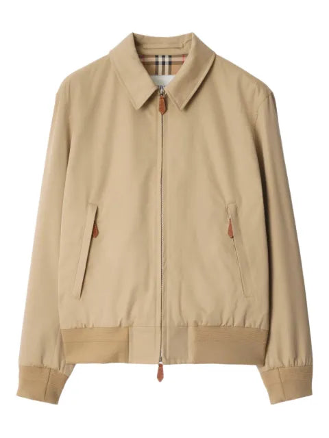 Burberry gabardine Harrington jacket