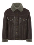 Maison Margiela fur-collar jacket