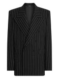 Dolce & Gabbana striped double-breasted blazer