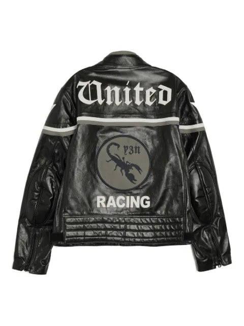 Y-3 x NBHD leather jacket