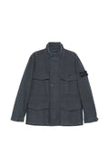 Stone Island 4100080 bonded linen TC  S.I. Ghost jacket