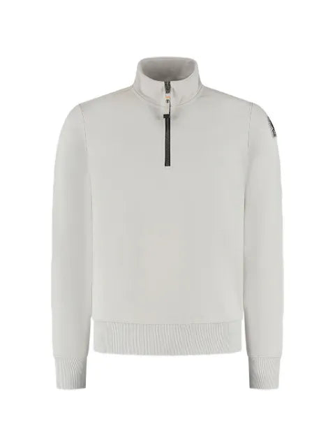 Parajumpers ribbed half-zip sweatshirt
