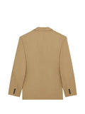 Saint Laurent single-breasted jacket in wool and mohair