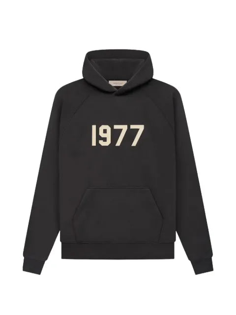 FEAR OF GOD ESSENTIALS 1977 logo-print hoodie