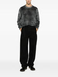 Avant Toi acid-wash distressed-effect sweater