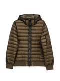 C.P. Company quilted hooded jacket