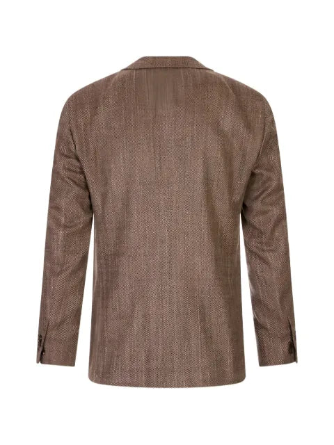 Corneliani herringbone-weave blazer