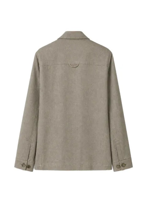 RETORI Saharienne pocket-details linen jacket