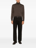 Zanone roll-neck ribbed-trim sweater