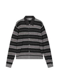 CROQUIS striped wool cardigan