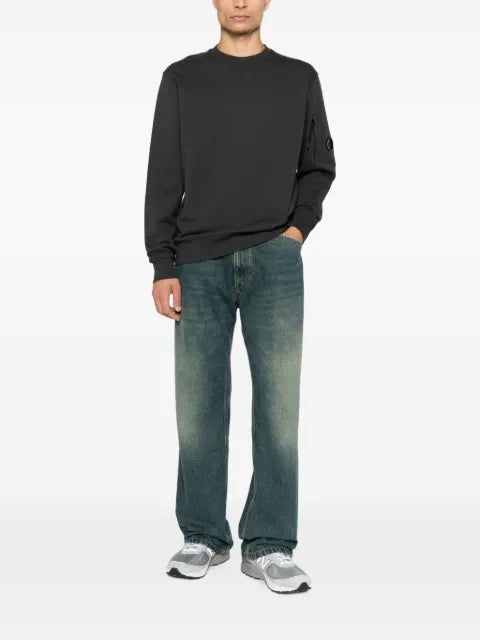 C.P. Company Lens-detail sleeve-pocket sweatshirt