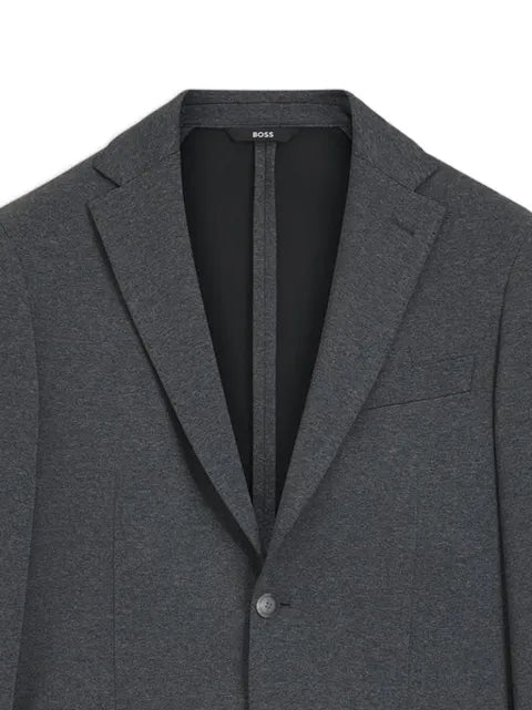 BOSS slim-fit jacket in stretch fabric with a pattern