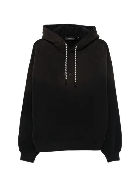 Axel Arigato logo-embroidered drawstring hoodie