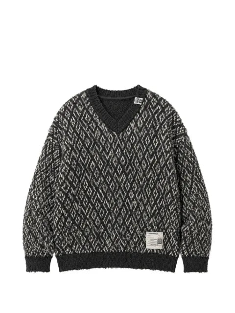 Maison MIHARA YASUHIRO layered knit sweater