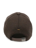Paul & Shark logo-plaque knitted baseball cap