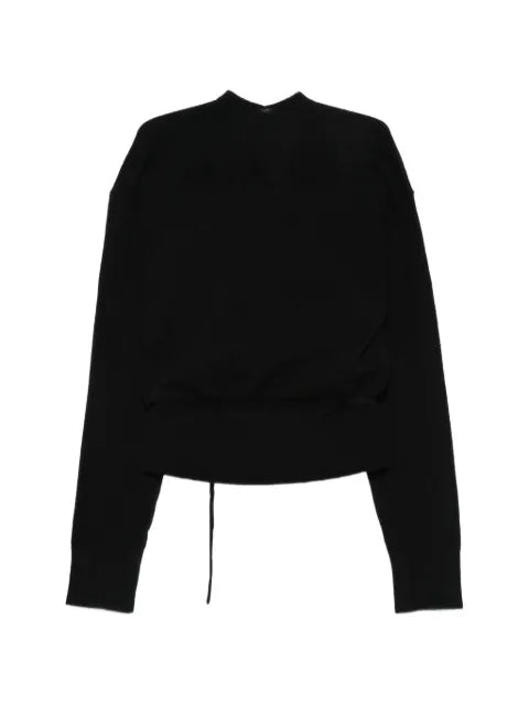 extreme cashmere Ella wrap cardigan