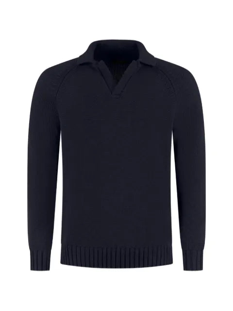 Zanone knitted raglan-sleeve sweater