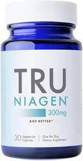 TRU NIAGEN NAD+ Booster 300mg 30 Capsules – Cellular Energy & Healthy Aging Support