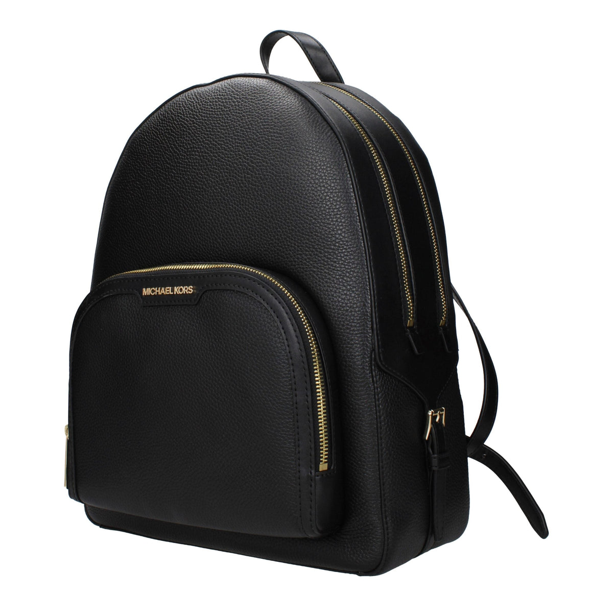 Black Leather Backpack