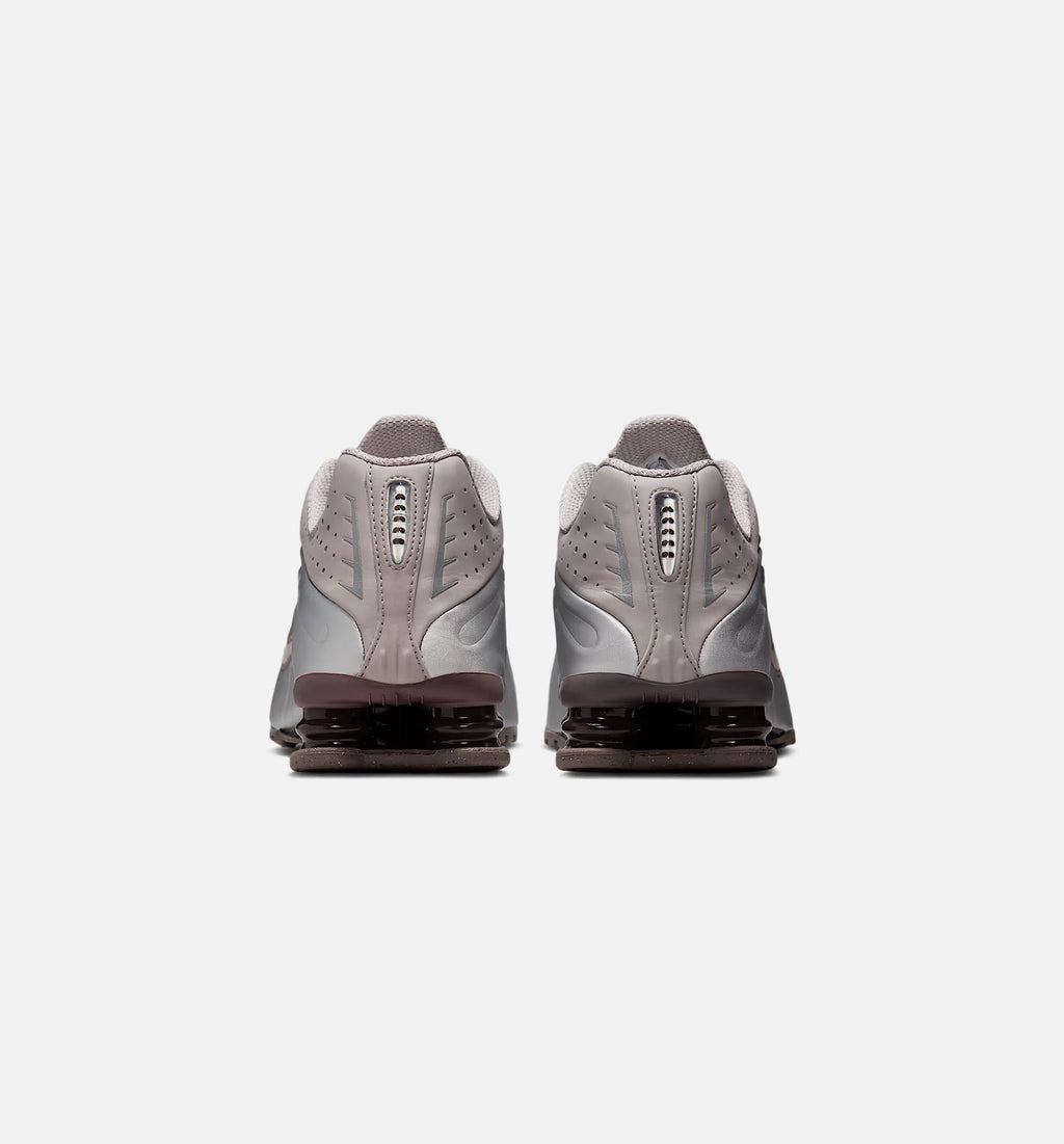 Shox R4 Men's Lifestyle Shoes - Cave Stone/College Grey/Baroque Brown/Cave Stone