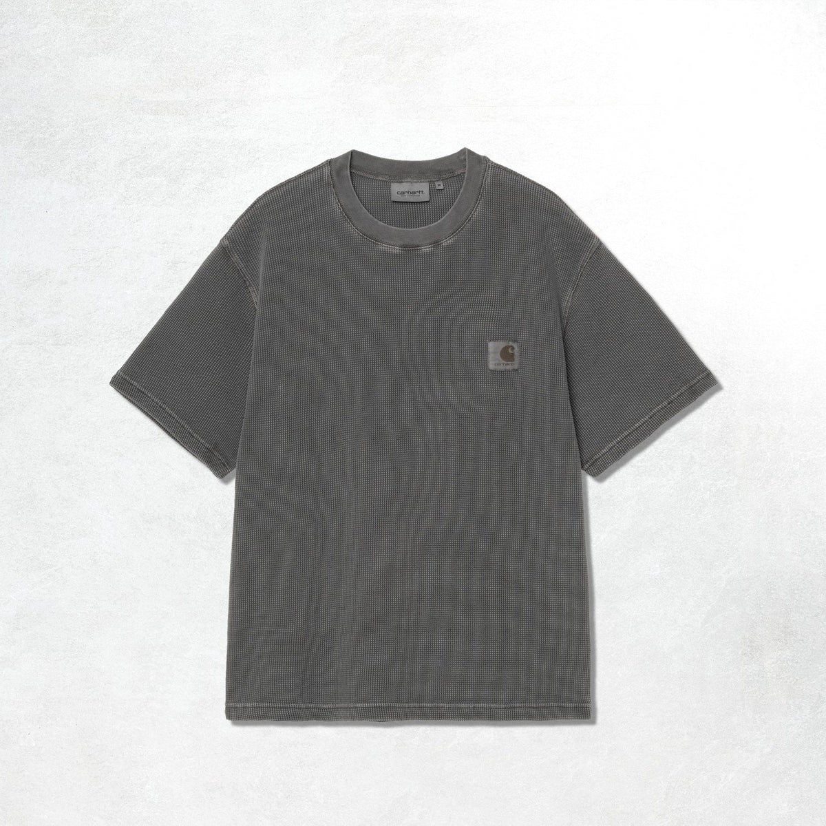 Carhartt WIP S/S Nelson Waffle T-Shirt: Black