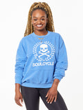 DEREK SWEATSHIRT CREST BLUE