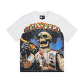 Godspeed Astronaut Skull Racing Graphic T-Shirt