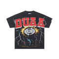 DUAA Black Rhinestone Graphic Short-Sleeve T-Shirt