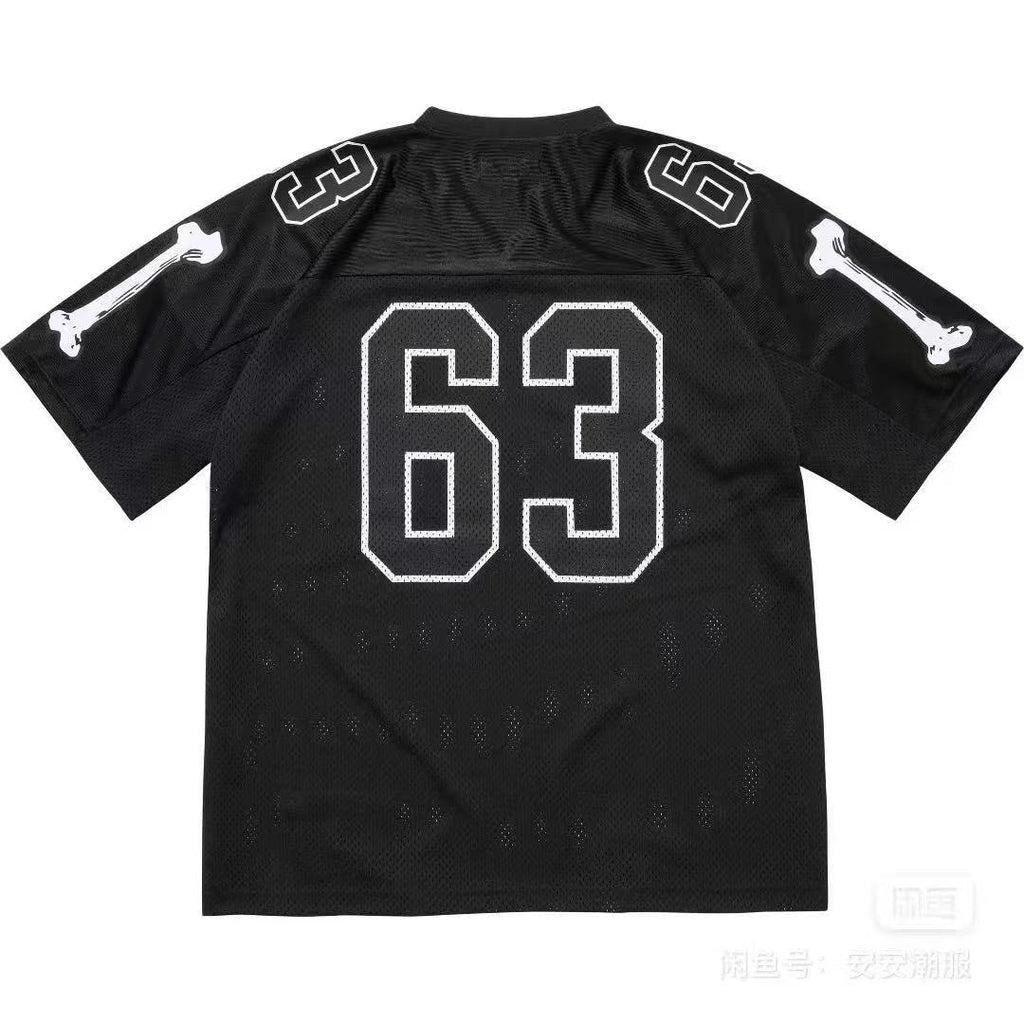 Supreme Number Graphic Mesh Football Jersey