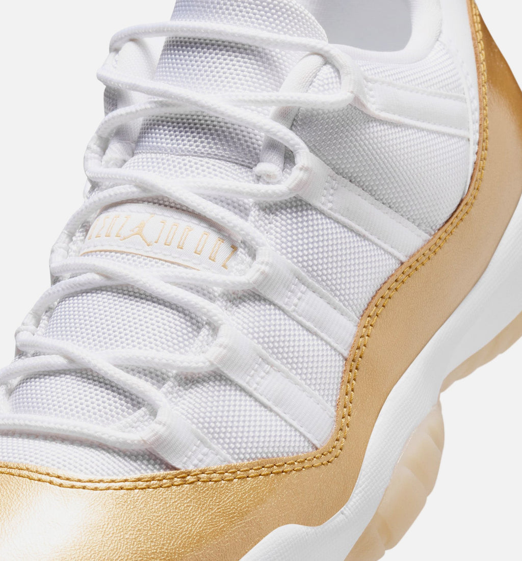 Air Jordan 11 Retro Low Mother's Day Women's – White/Metallic Gold/Team Gold