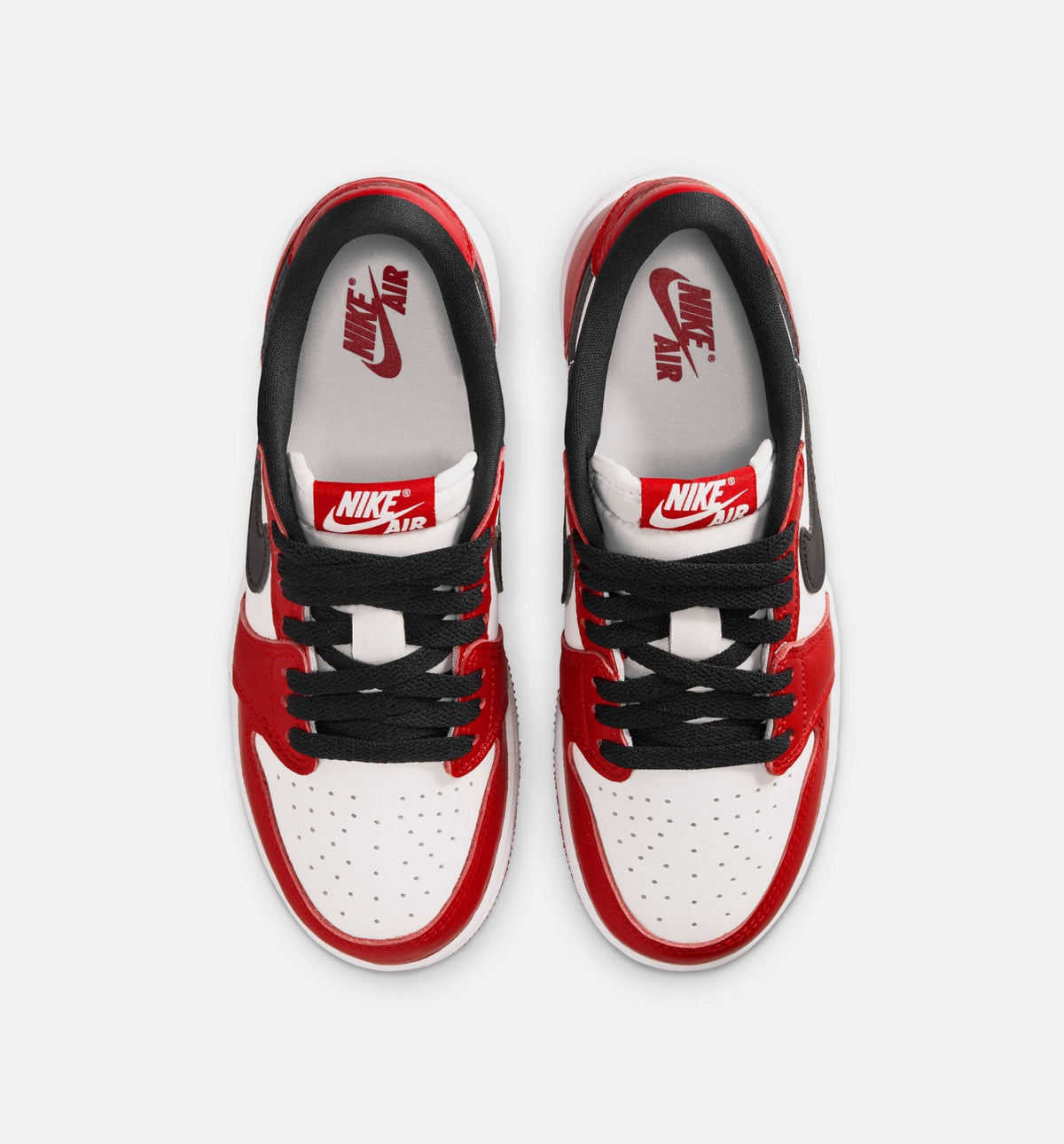 Air Jordan 1 Retro Low OG Chicago Grade School Sneakers - Varsity Red / Black / Summit White