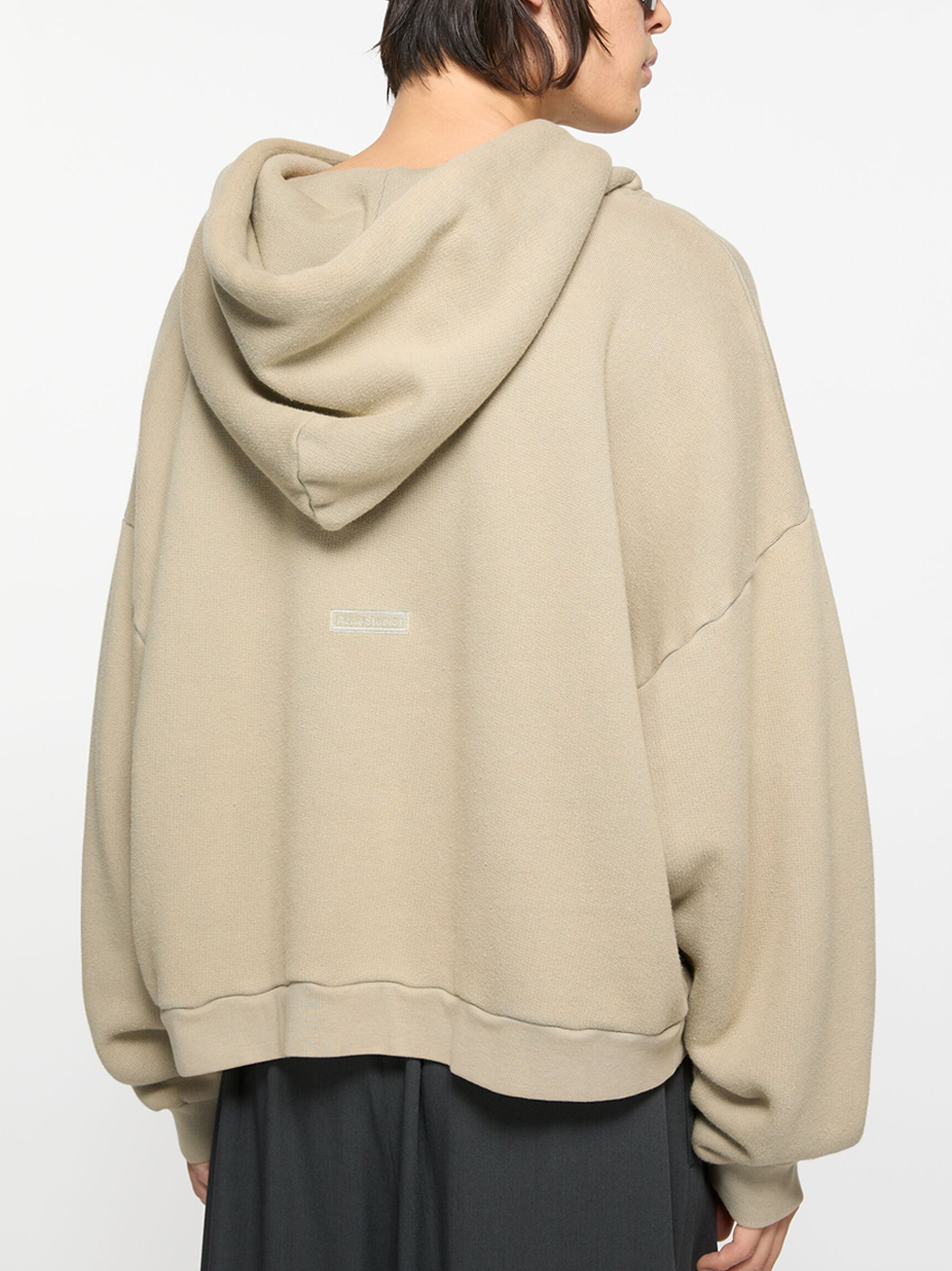 Acne Studios Hooded Sweater in Beige
