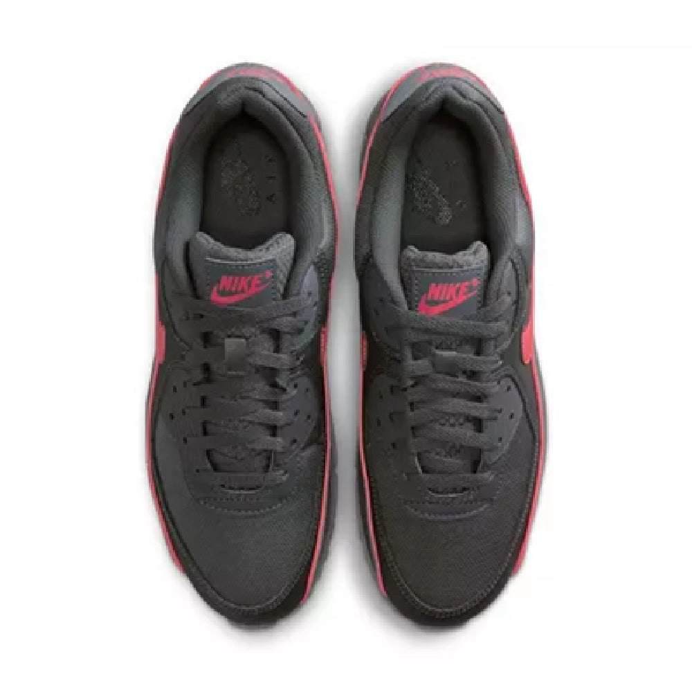 Men's Nike Air Max 90 PRM Iron Grey/University Red-Black (HV4517 001)