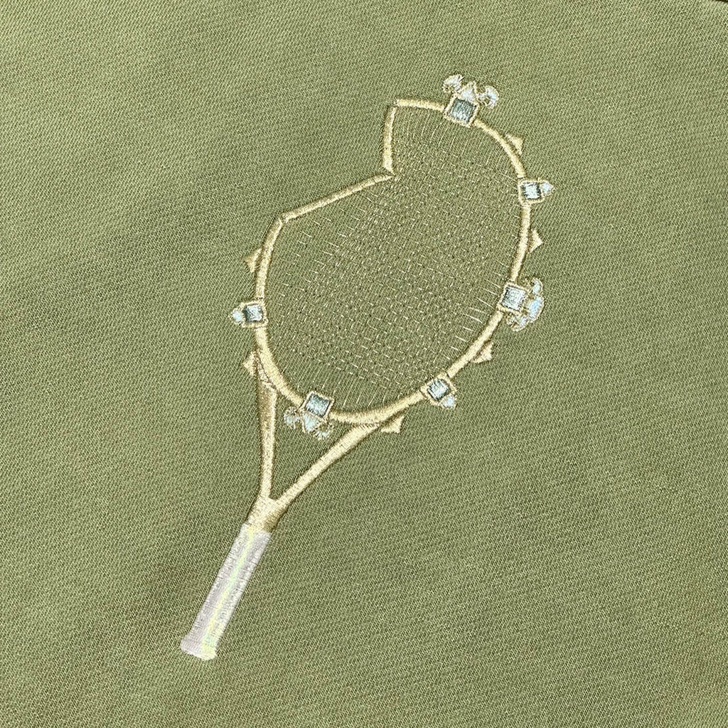 Guen French Jewelled Racket Hood: Green