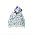 Bape Shark Double-Layer Hood Ice Camo Zip