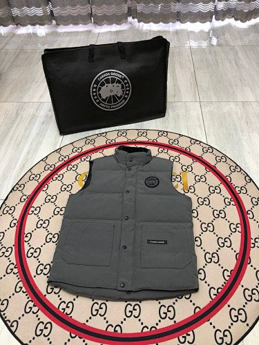 Canada Goose Grey Quilted Down Vest