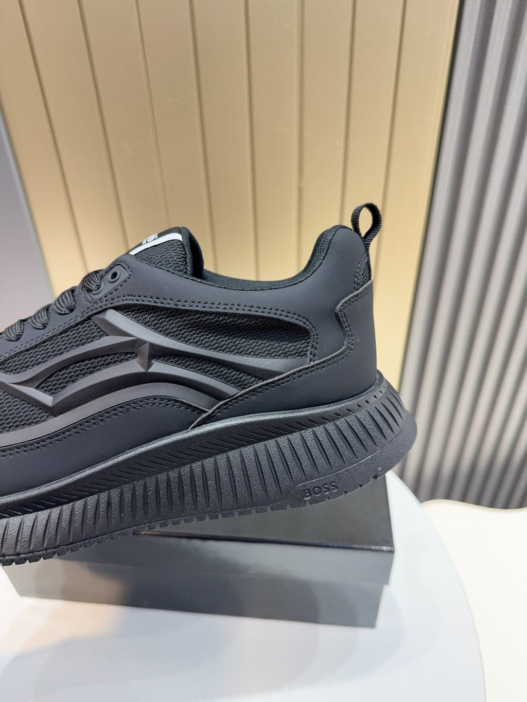 BOSS Black Low-Top Sneakers